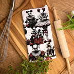Creepy Clown Dolls Kitchen Towel