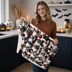 Creepy Clown Dolls Kitchen Towel