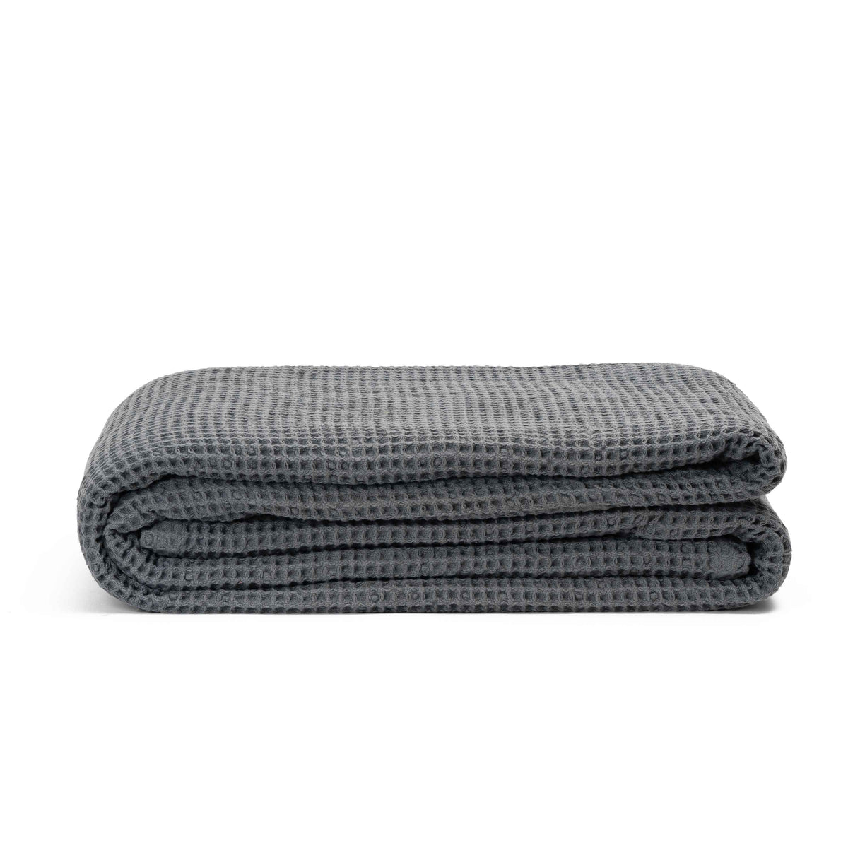 Organic Waffle Weave Throw