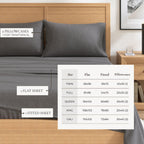Anders Heathered Solid Cotton Blend Flannel Sheet Set
