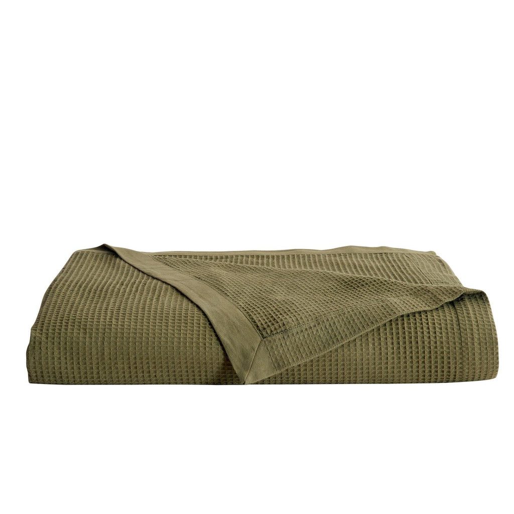 Hazel Cotton Waffle Weave Blanket