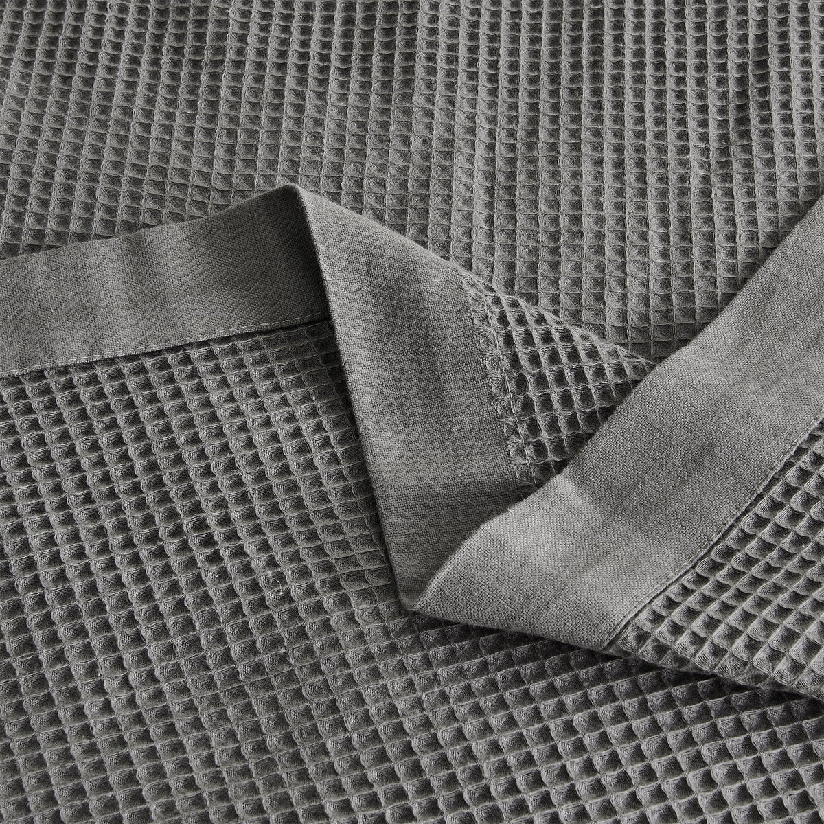 Hazel Cotton Waffle Weave Blanket