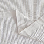 Hazel Cotton Waffle Weave Blanket