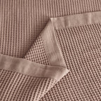 Hazel Cotton Waffle Weave Blanket