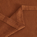 Hazel Cotton Waffle Weave Blanket