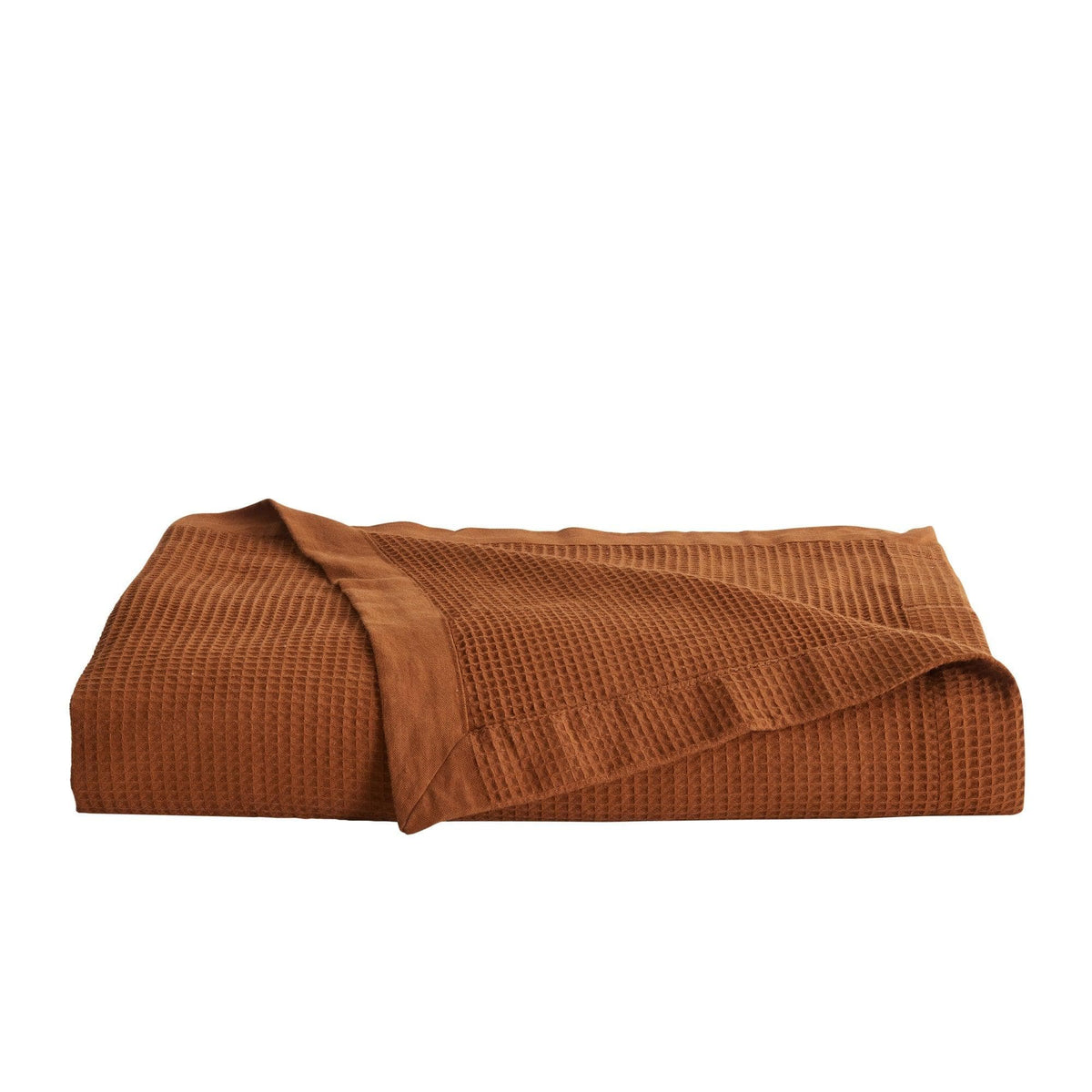 Hazel Cotton Waffle Weave Blanket