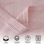 Mikala Cotton Waffle Weave Blanket