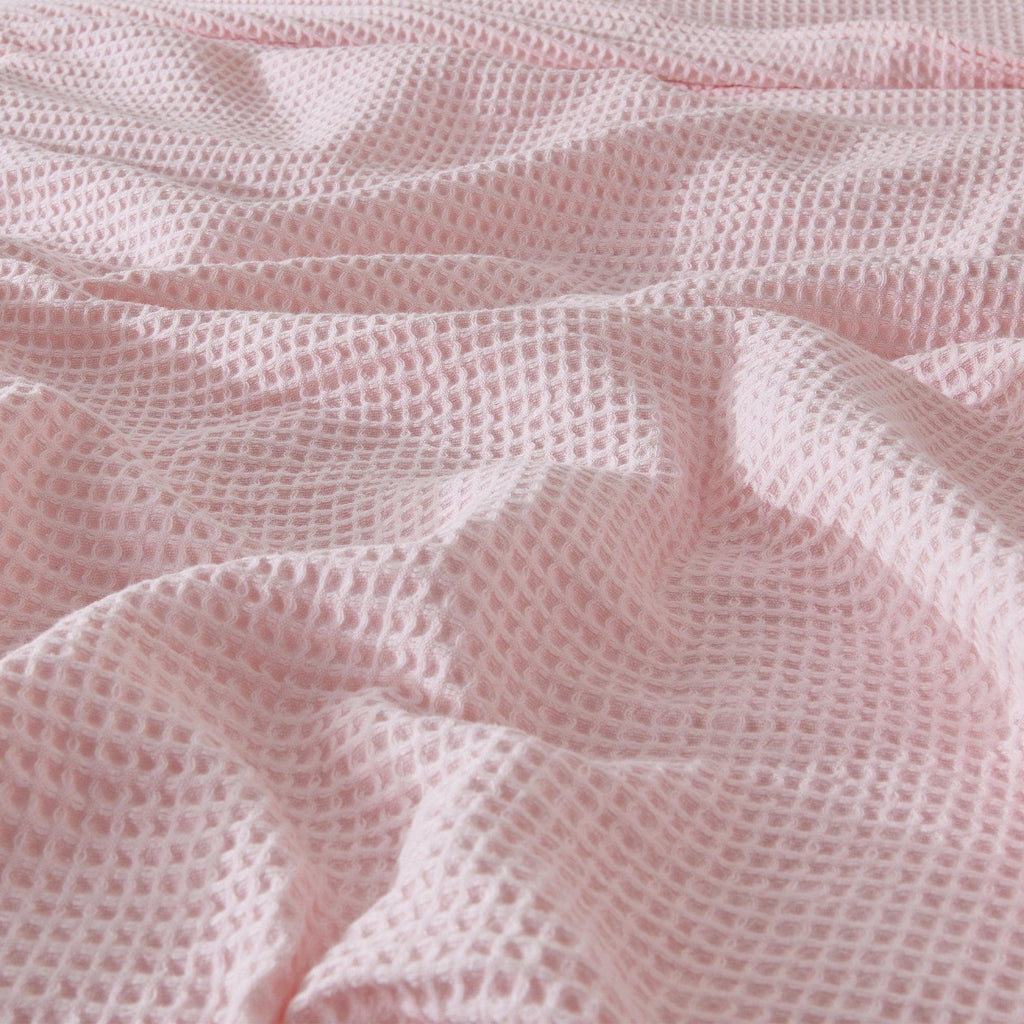 Mikala Cotton Waffle Weave Blanket