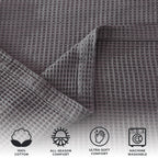 Mikala Cotton Waffle Weave Blanket