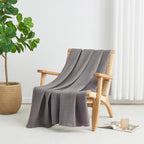 Mikala Cotton Waffle Weave Blanket