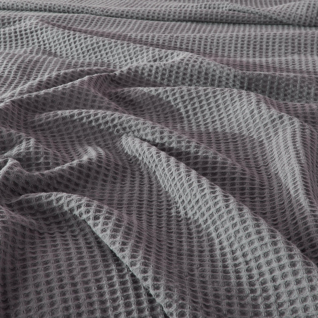 Mikala Cotton Waffle Weave Blanket