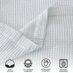 Mikala Cotton Waffle Weave Blanket