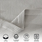 Mikala Cotton Waffle Weave Blanket