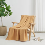 Mikala Cotton Waffle Weave Blanket