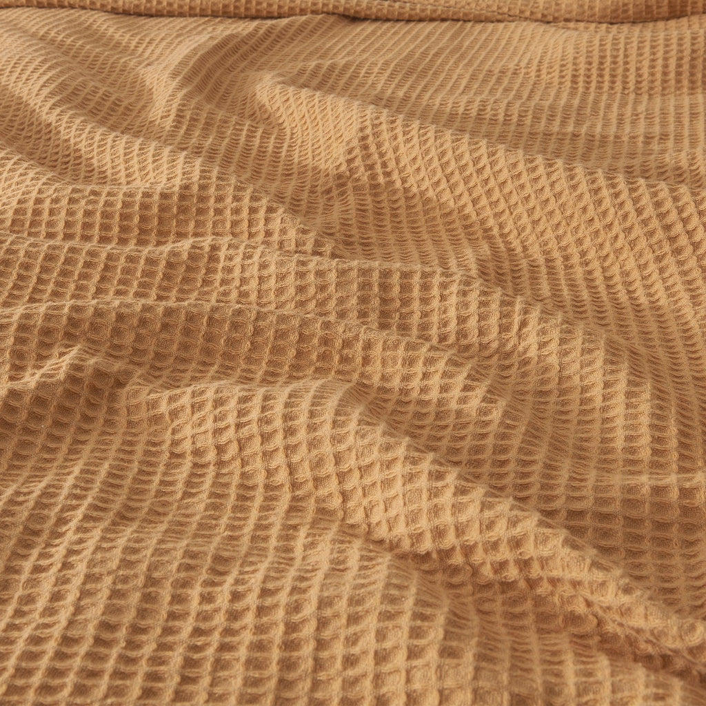 Mikala Cotton Waffle Weave Blanket