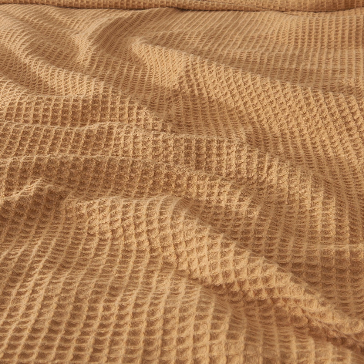 Mikala Cotton Waffle Weave Blanket