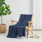 Mikala Cotton Waffle Weave Blanket