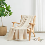 Mikala Cotton Waffle Weave Blanket