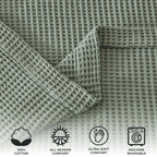 Mikala Cotton Waffle Weave Blanket