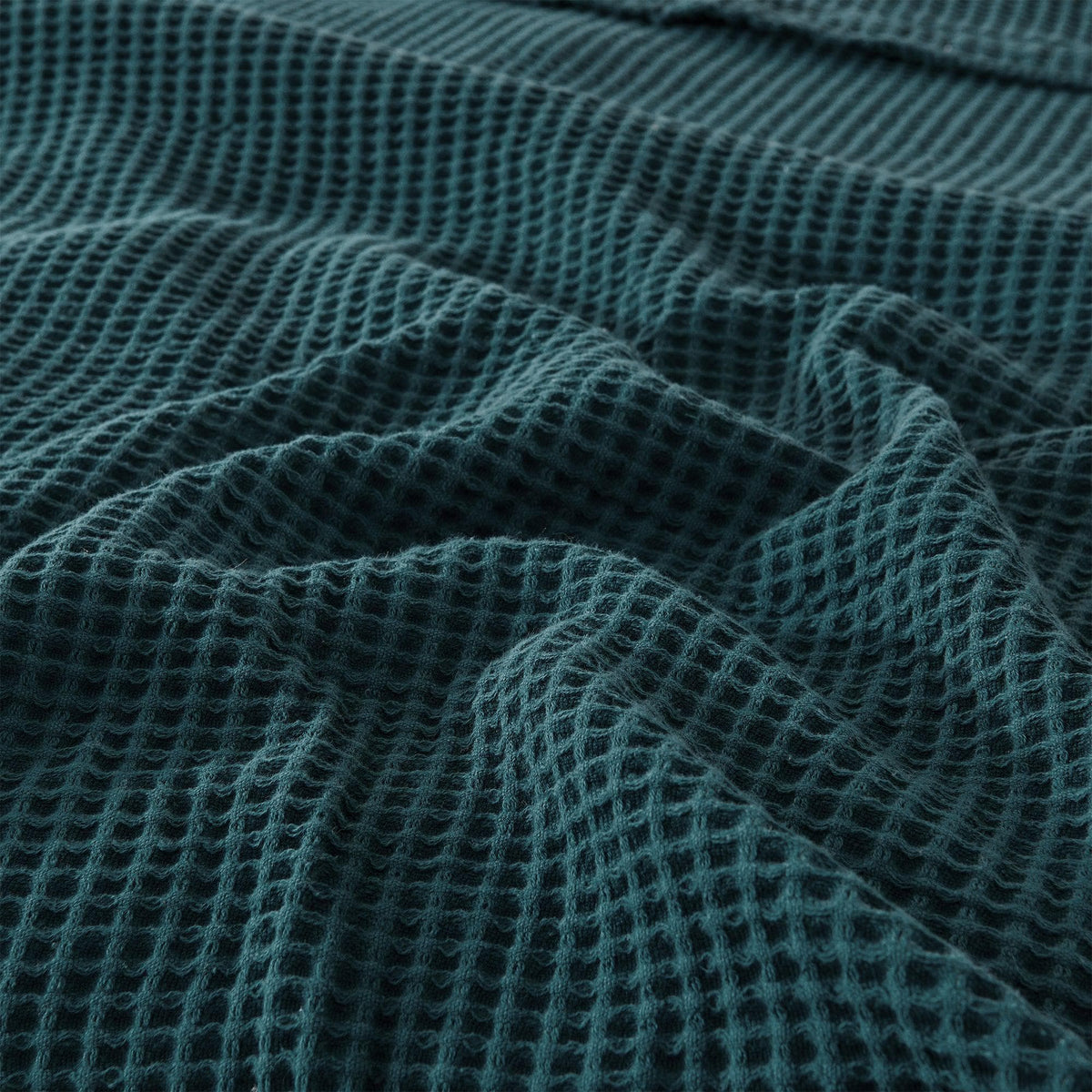 Mikala Cotton Waffle Weave Blanket