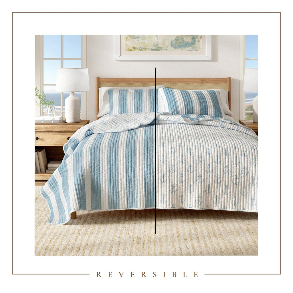 Casco Bay Coastal Quilt Set by Great Bay Home
