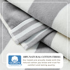 Edgartown Striped Cabana Beach Towel