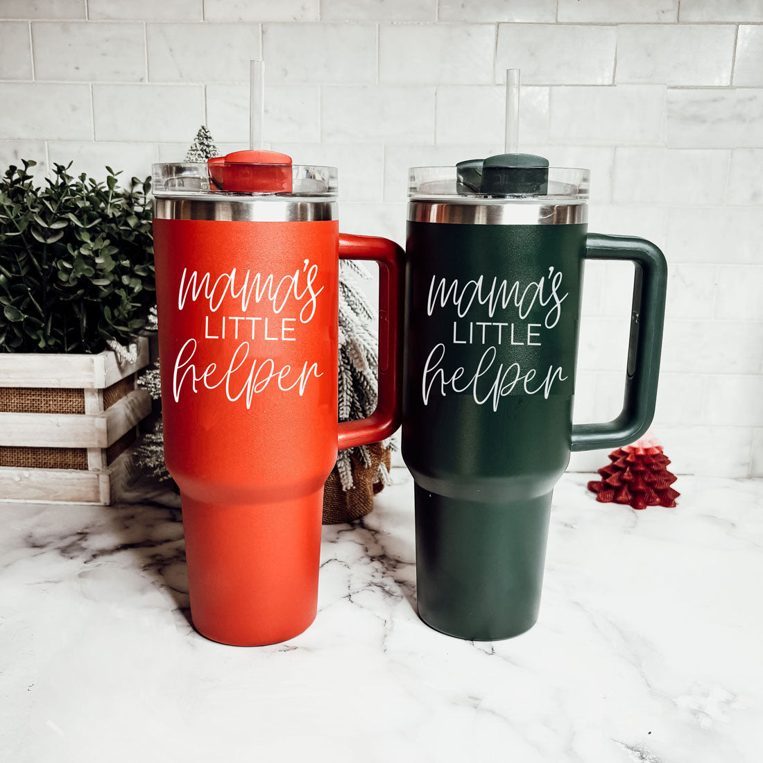 funny mom tumbler for christmas gifts
Christmas 40oz tumbler
Christmas stanley 40oz
Christmas 40 oz cups
Mom's Little Helper Oversized Travel mugs with handle. Double Wall tumblers with lid and straws. 