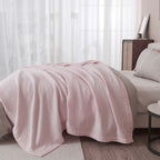 Mikala Cotton Waffle Weave Blanket