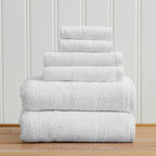 Marbella Collection Woven Texture Bath Towel Set by Great Bay Home
