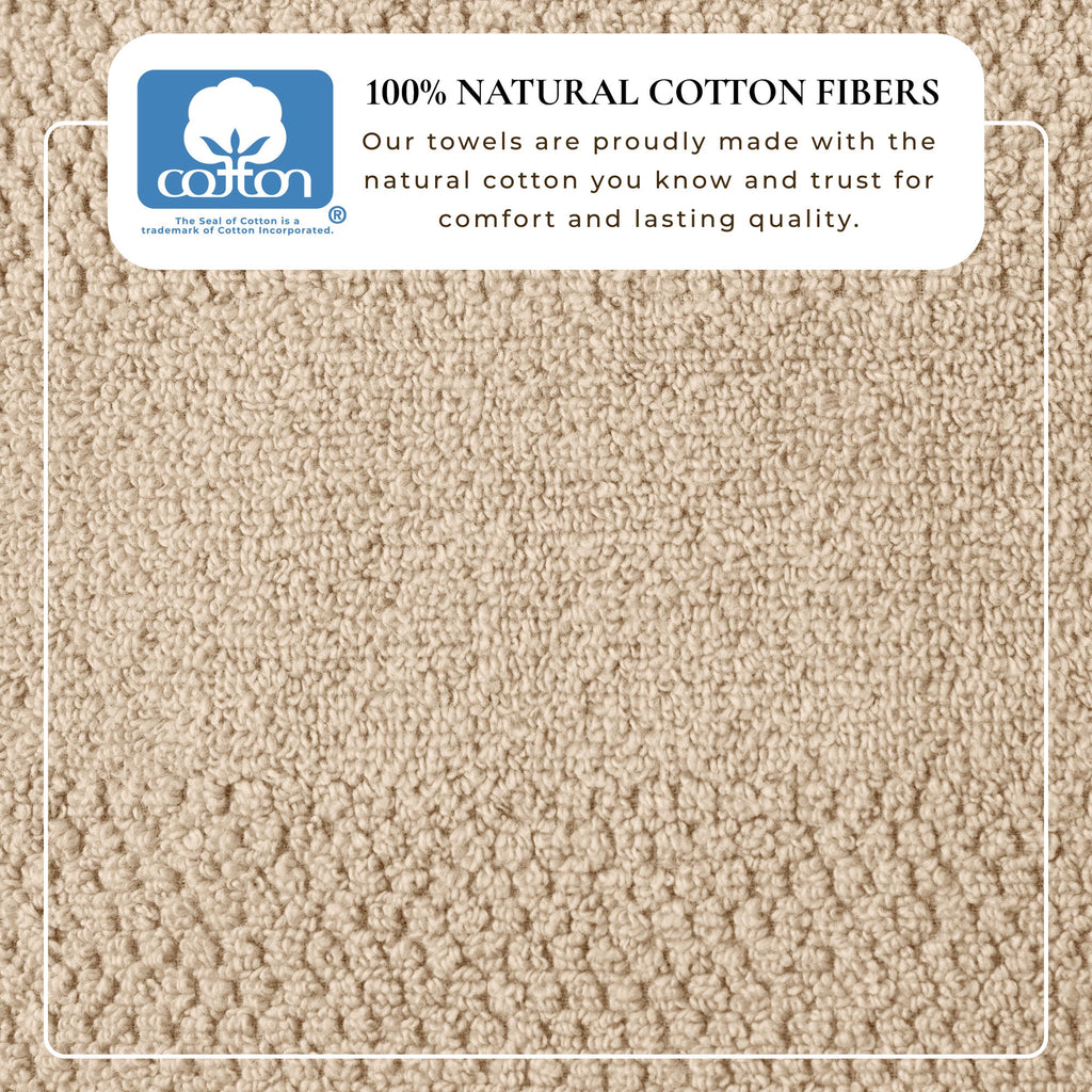 Marbella Collection Woven Texture Bath Towel Set by Great Bay Home