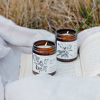 Aromatherapy Garden Candle – Hand Poured Essential Oil Candle for Relaxation & Home Fragrance, 9 oz