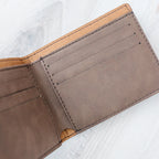 Personalized Monogram Bifold Wallet