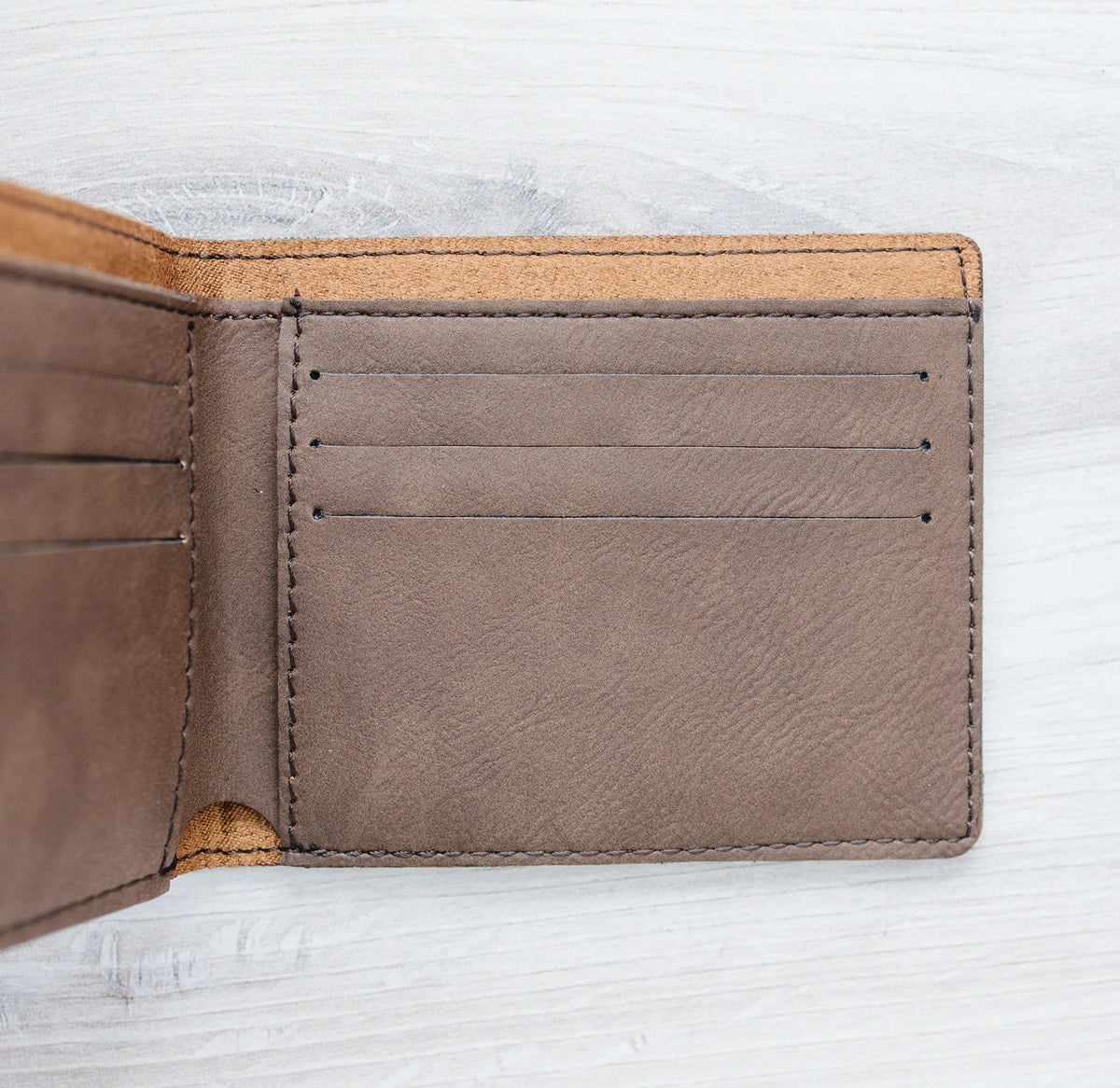 Personalized Monogram Bifold Wallet