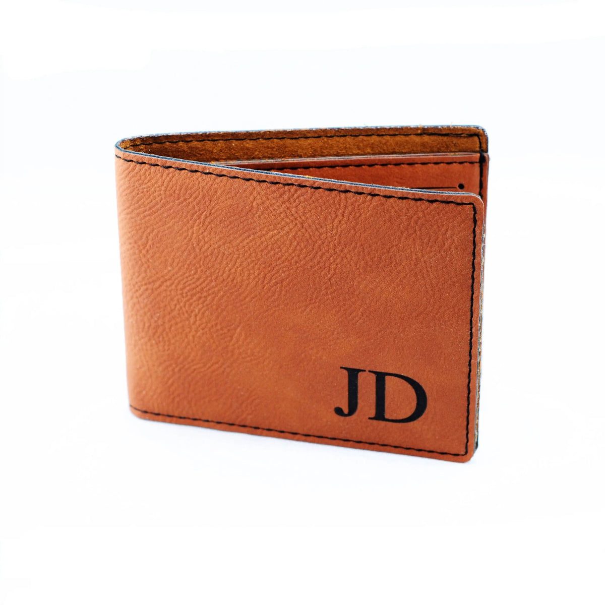Personalized Monogram Bifold Wallet