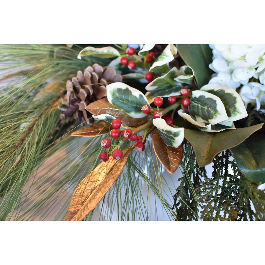 Faux Holly Stem
