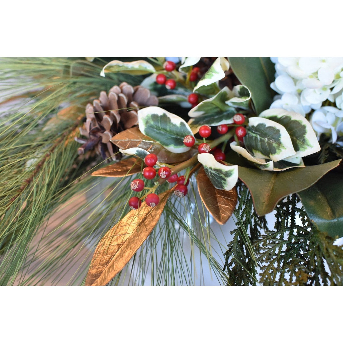 Faux Holly Stem