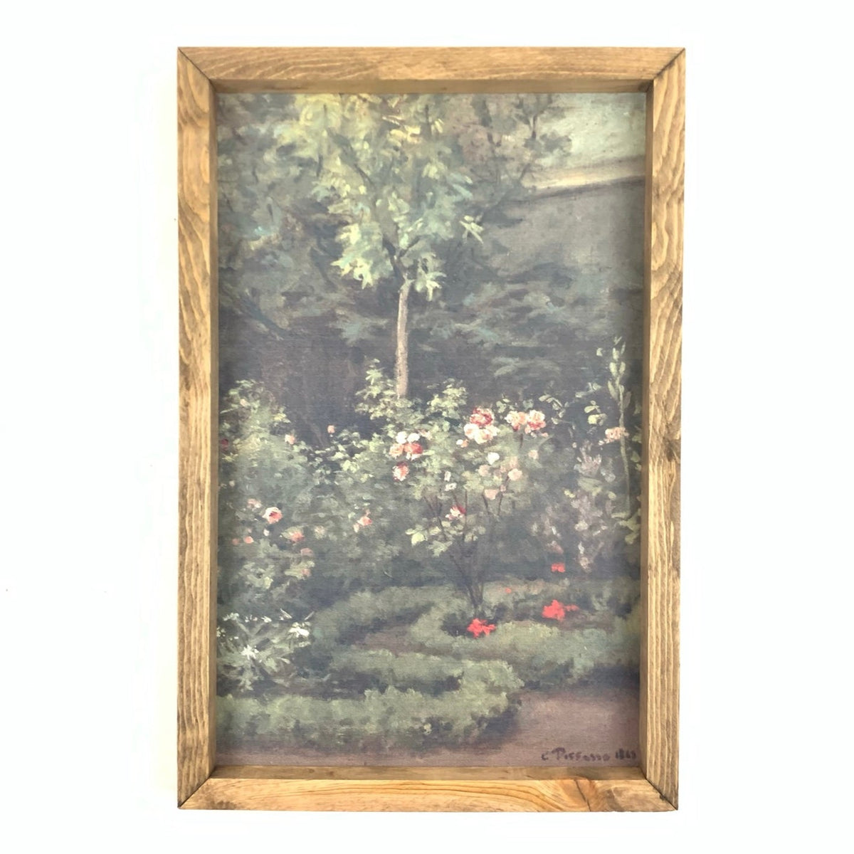 A Rose Garden Framed Art