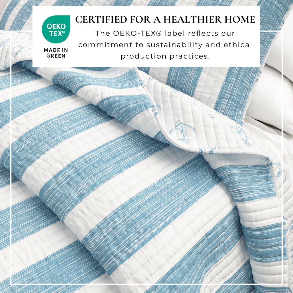 Casco Bay Coastal Quilt Set by Great Bay Home