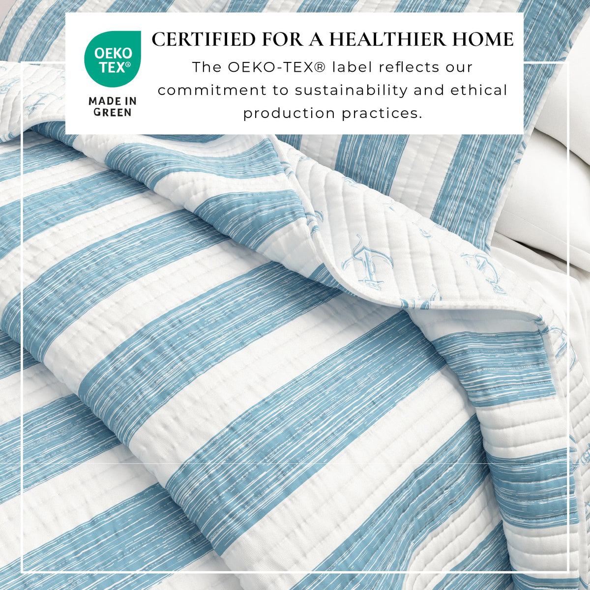 Casco Bay Coastal Quilt Set by Great Bay Home