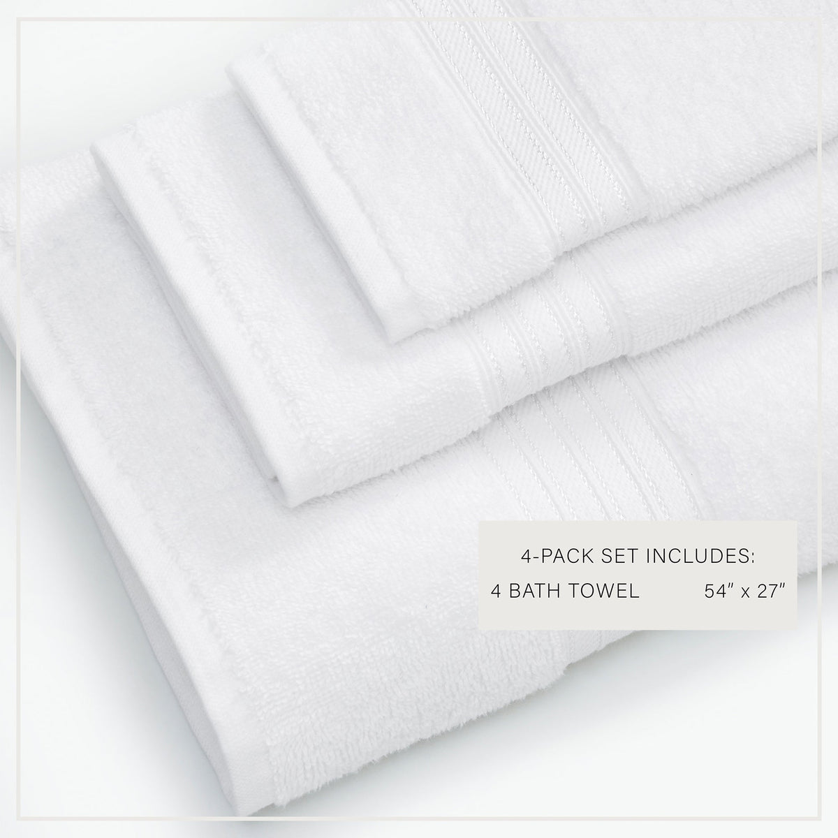 Cooper Collection Cotton Terry Bath Towel Set