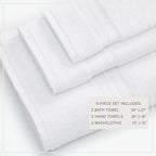 Cooper Collection Cotton Terry Bath Towel Set