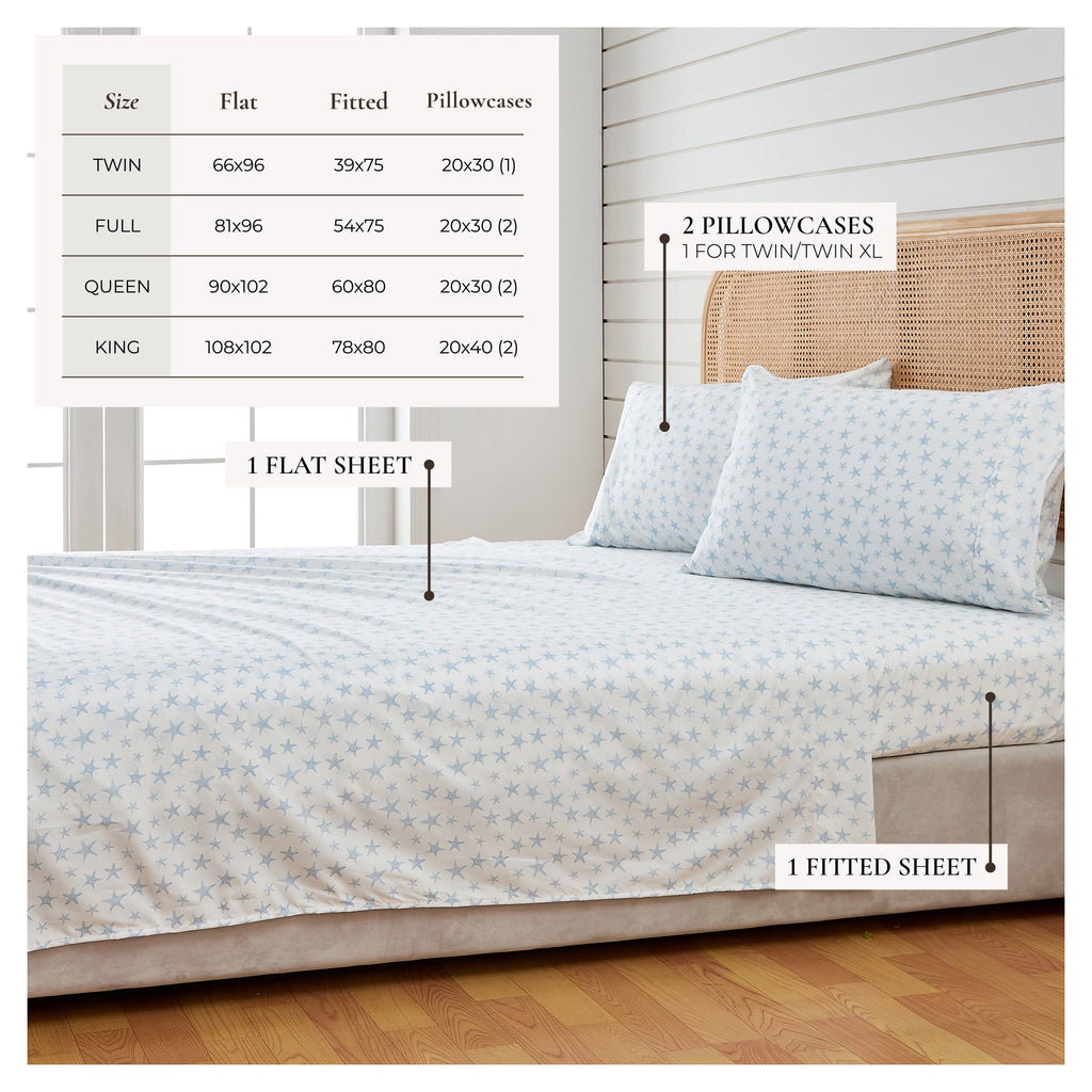 Newport Coastal Printed Sheet Set