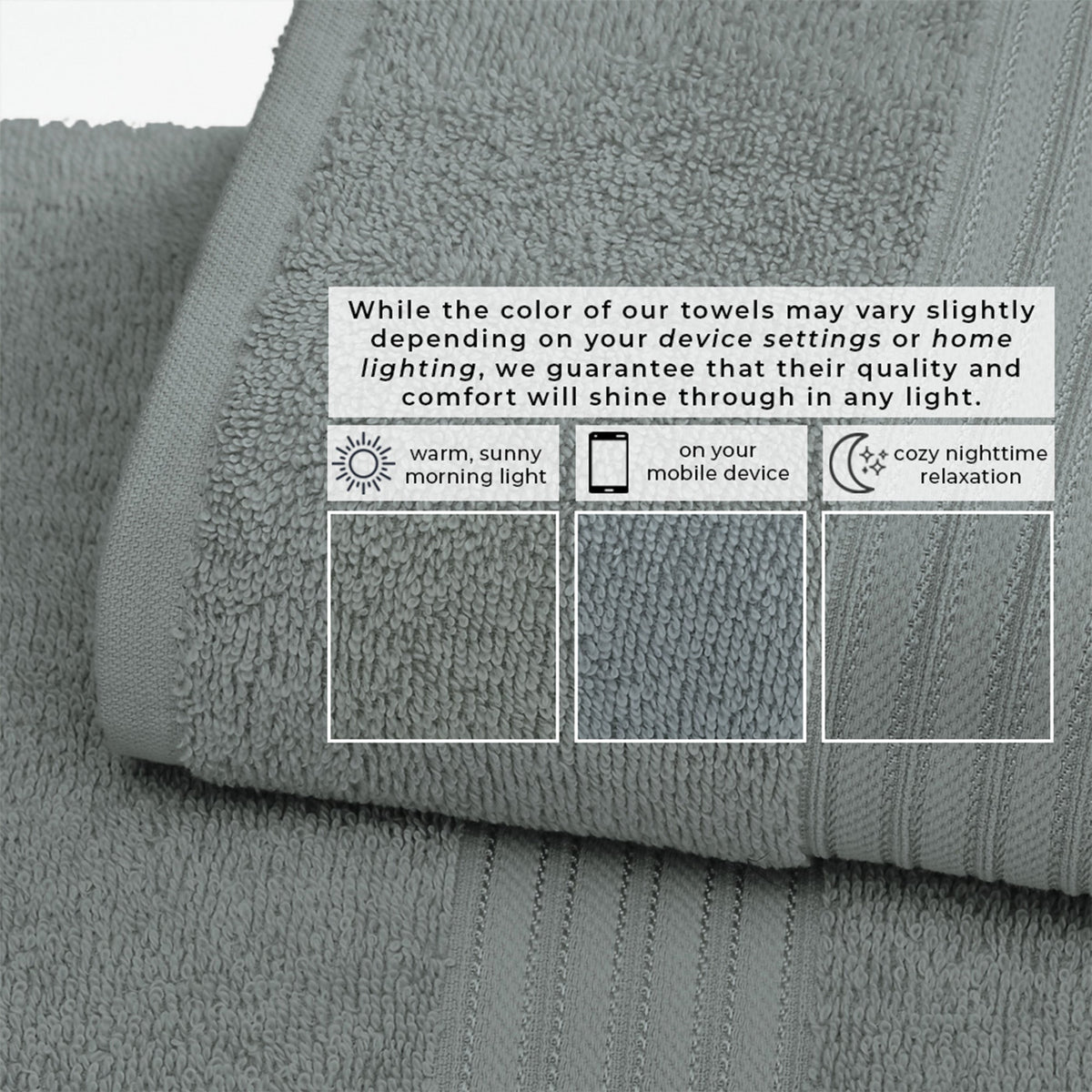 Cooper Collection Cotton Terry Bath Towel Set