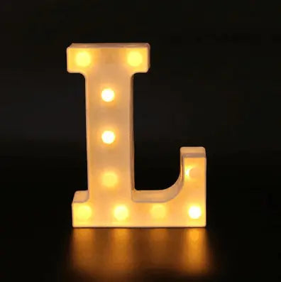 Decorative Alphabet LED