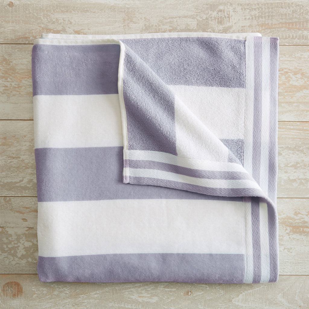 Edgartown Striped Cabana Beach Towel