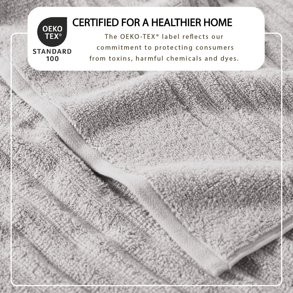Karina Collection Luxury Combed Cotton Bath Towel Set