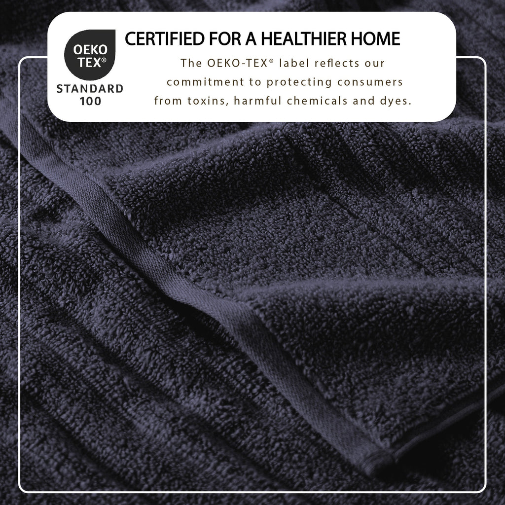 Karina Collection Luxury Combed Cotton Bath Towel Set