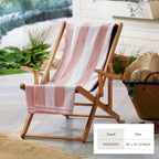 Edgartown Striped Cabana Beach Towel