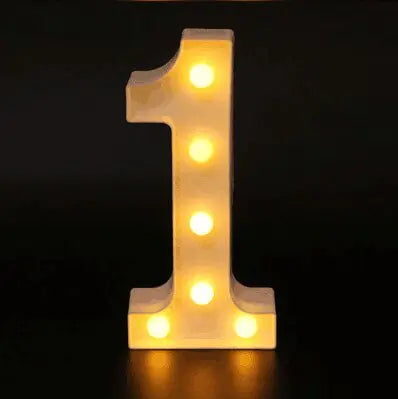 Decorative Alphabet LED