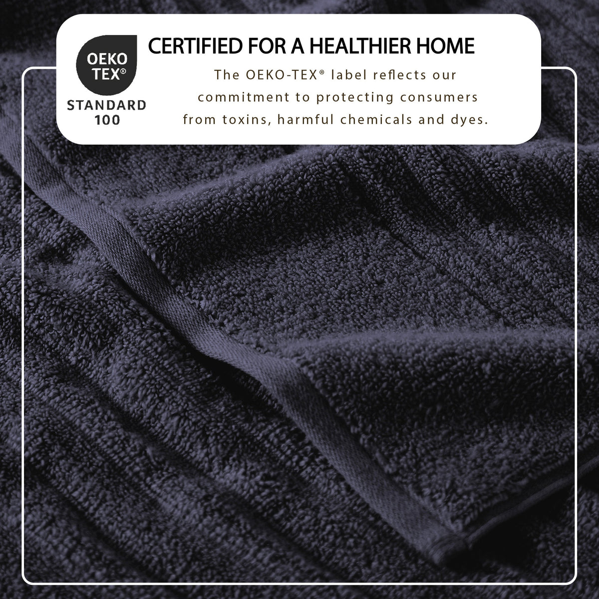 Karina Collection Luxury Combed Cotton Bath Towel Set